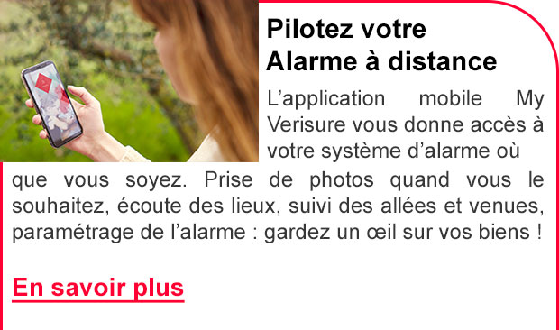 Pilotez votre alarme à distance