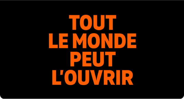 Tout le monde peut l'ouvrir