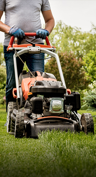 Les outils motorisés du jardin