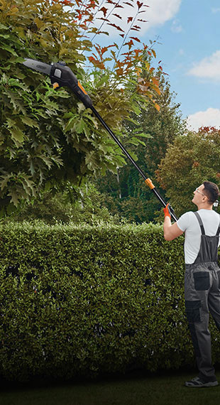 Outillage motorisé du jardin