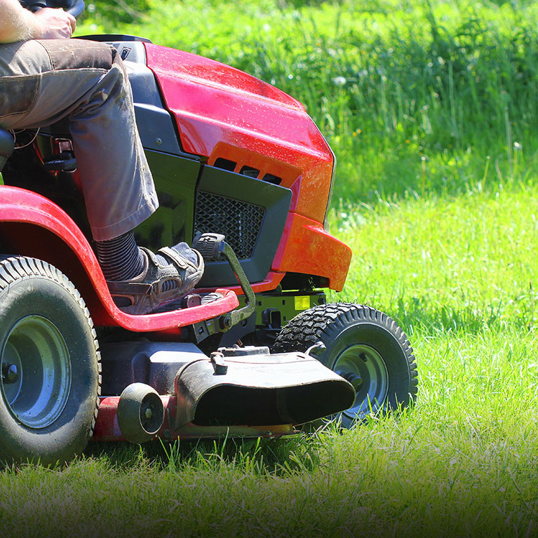 Tondeuse et autoportée