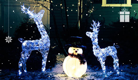 Comment installer des guirlandes lumineuses d'extétieur ?