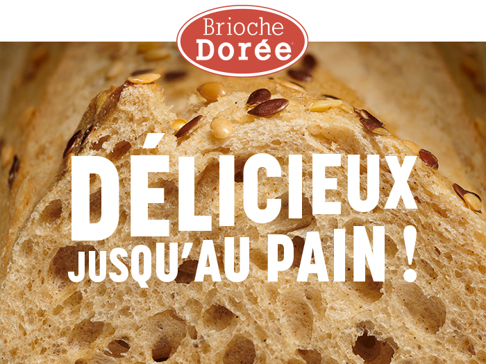 Délicieux jusqu'au pain !