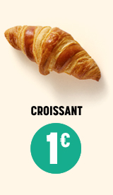 Croissant 1€