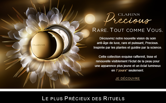 Découvrez Clarins Precious
