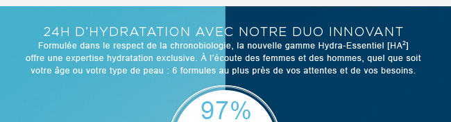 Découvrez la gamme Hydra-Essentiel