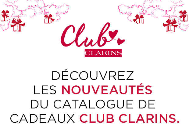 Rejoignez le Club Clarins