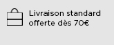 Livraison standard gratuite dès 70€