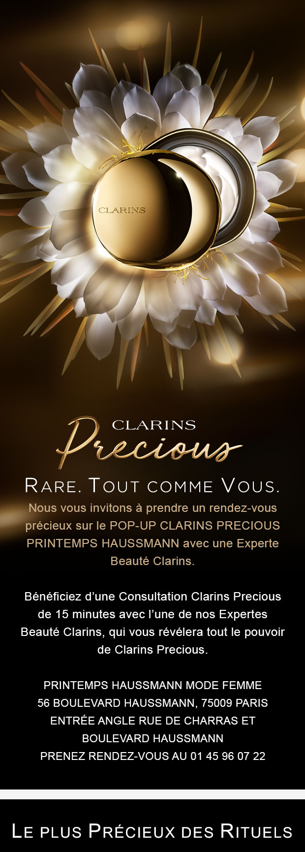 Découvrez Clarins Precious